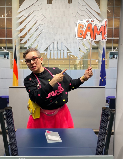 Meine starke Rede im Fake-Bundestag