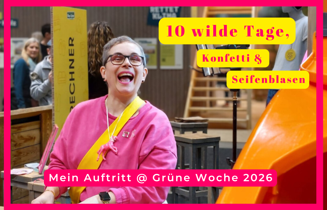 10 wilde Tage, Konfetti und Seifenblasen