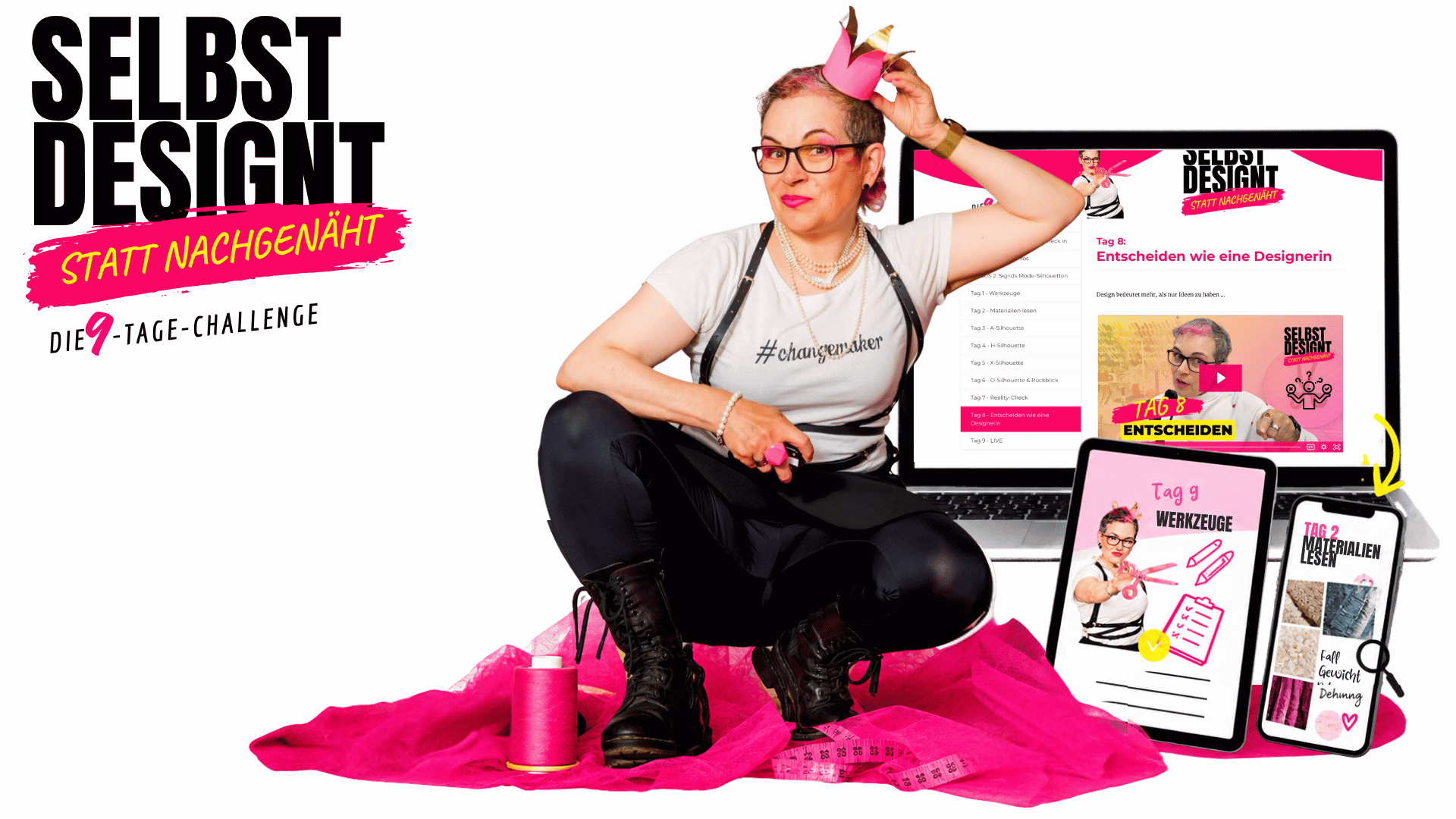 Selbst designt statt nachgenäht – 9-Tage-Challenge